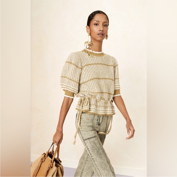 Ulla Johnson Sweaters - Ulla Johnson Amalia Pullover Honey